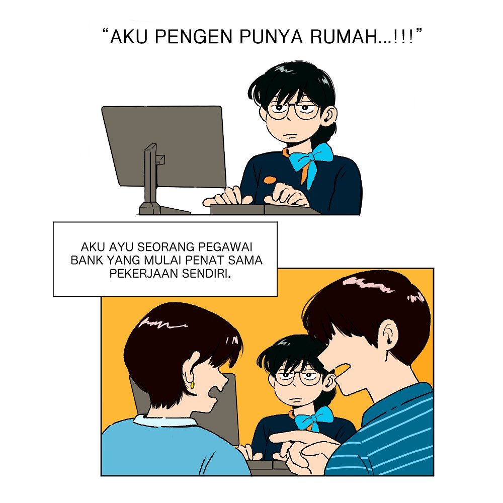 Ayu si anak Warung x Rumah Baliku — panel 1