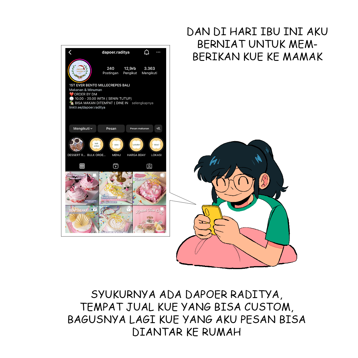 Ayu si anak Warung x Dapoer Raditya — panel 4