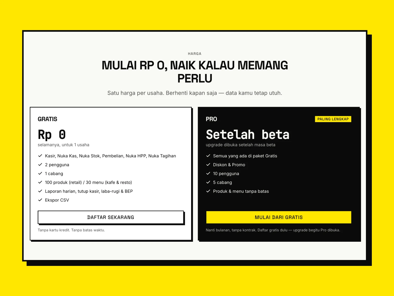 Mulai Gratis